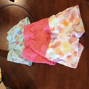 Childrens Place Shorts 3 pack size 6x/7
